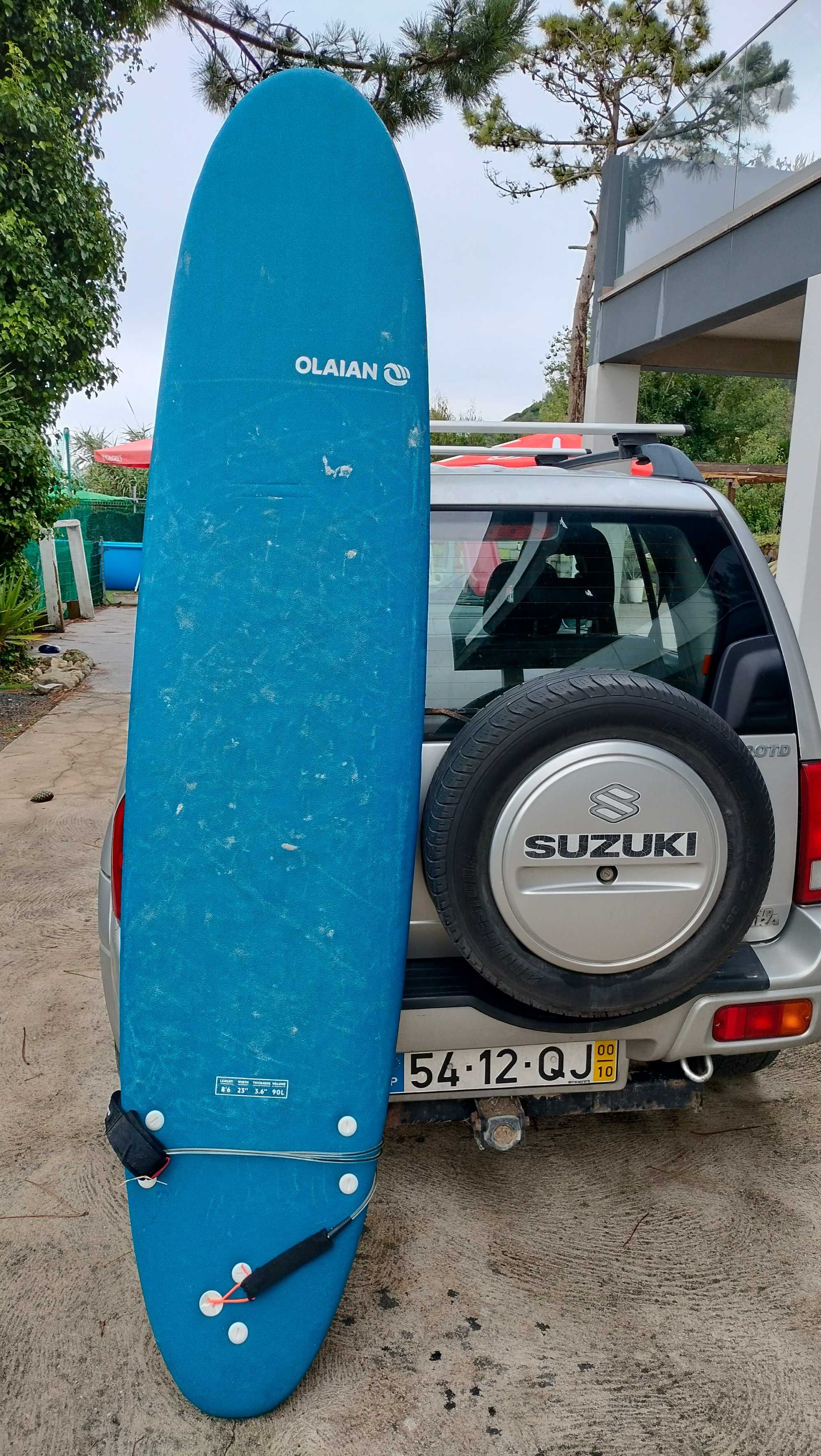 Prancha longboard softboard 8.6