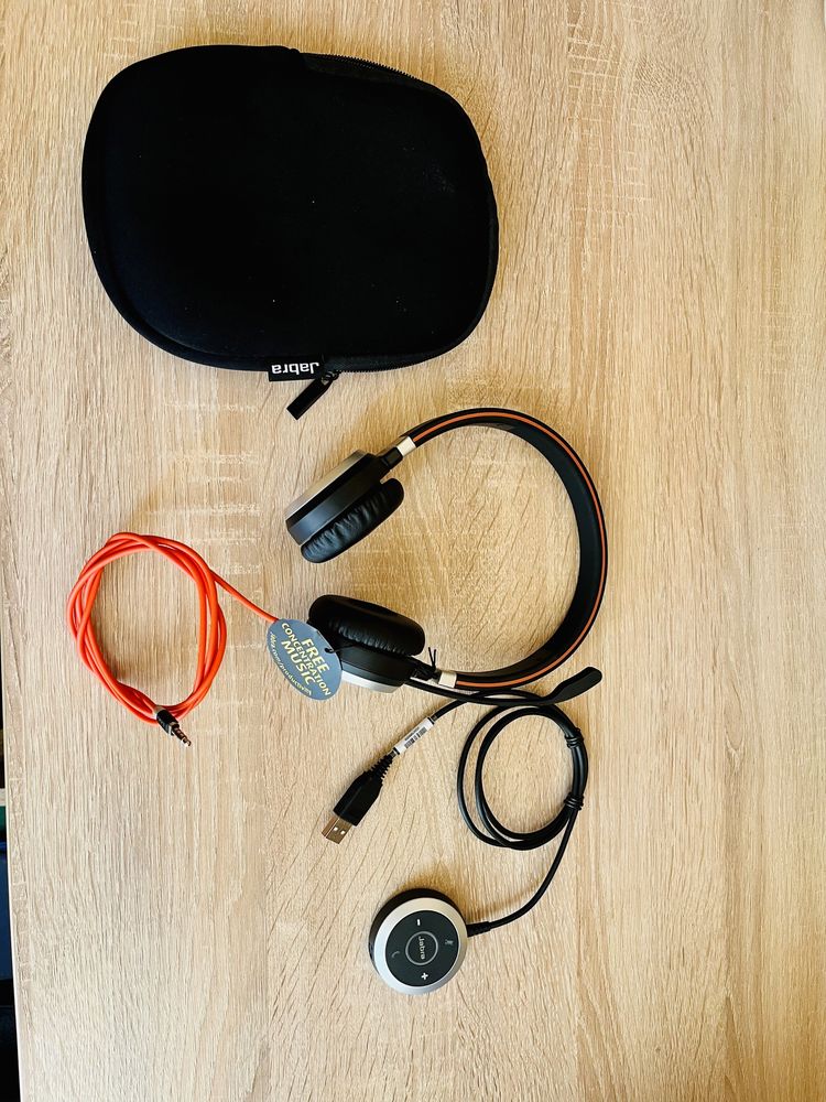 Навушники Jabra Evolve 40 stereo black