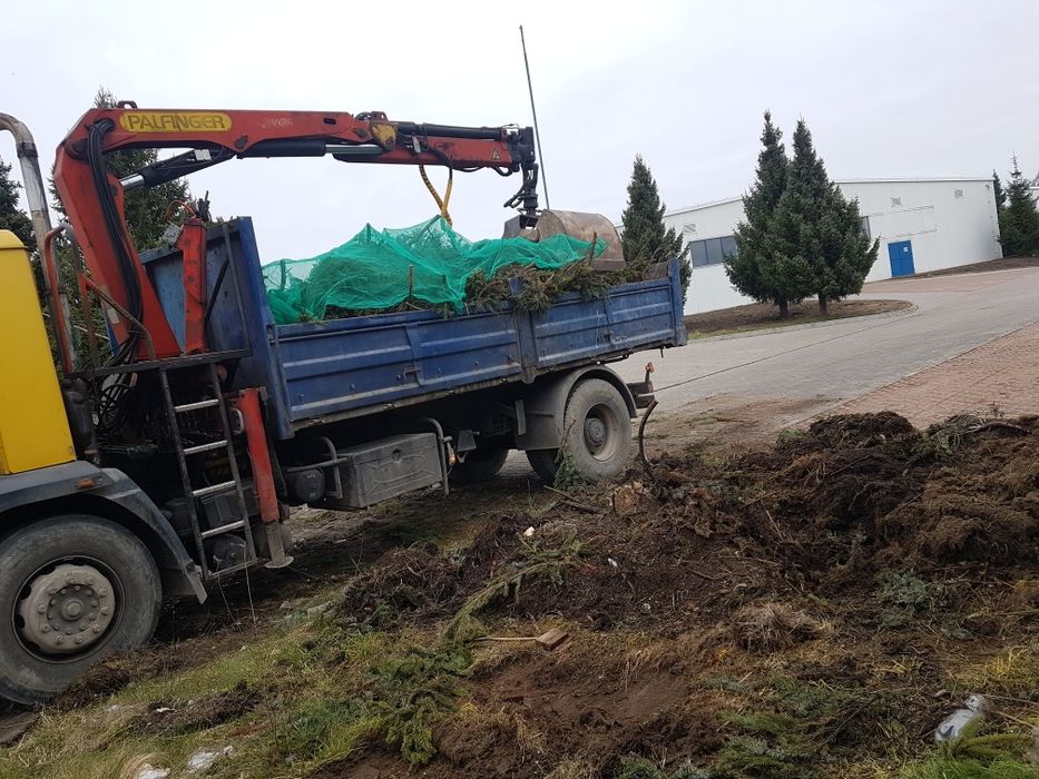 Transport wywóz wywrotka hds łyżka gruz gruzu ziemia odpady śmieci BDO