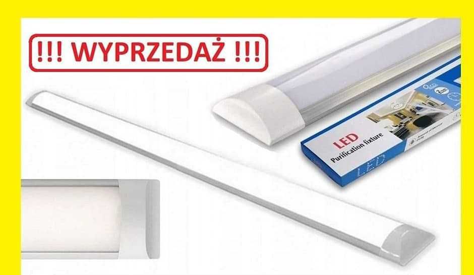 Lampa Led Garażowa Panel Świetlówka 120 cm Barwa zimna lub Neutralna