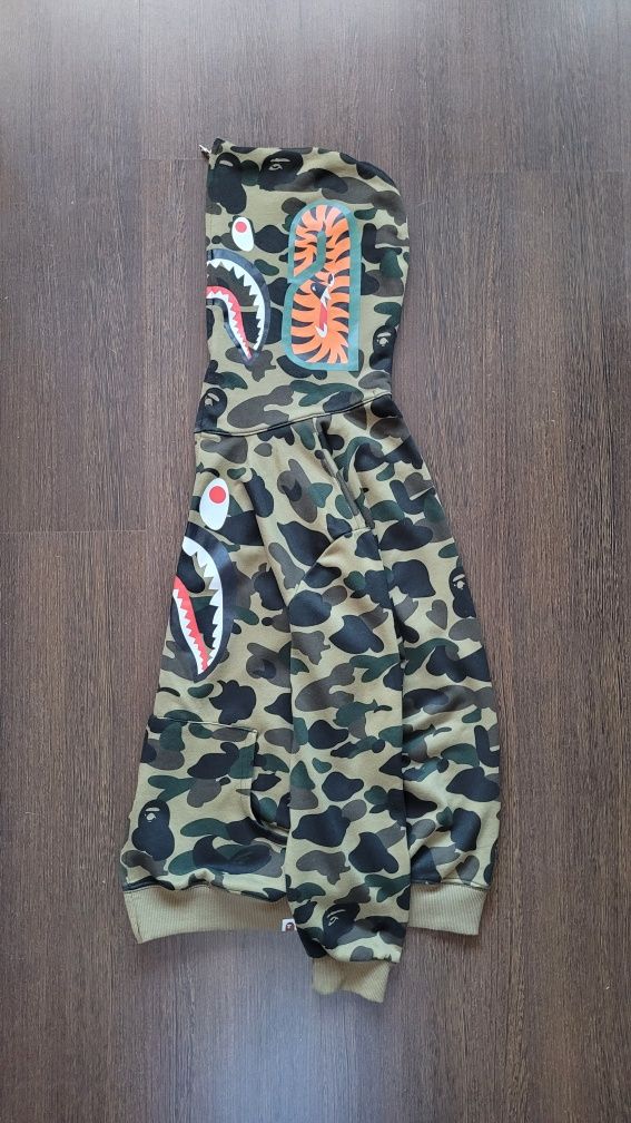 BAPE WGM Shark Full Zip Hoodie