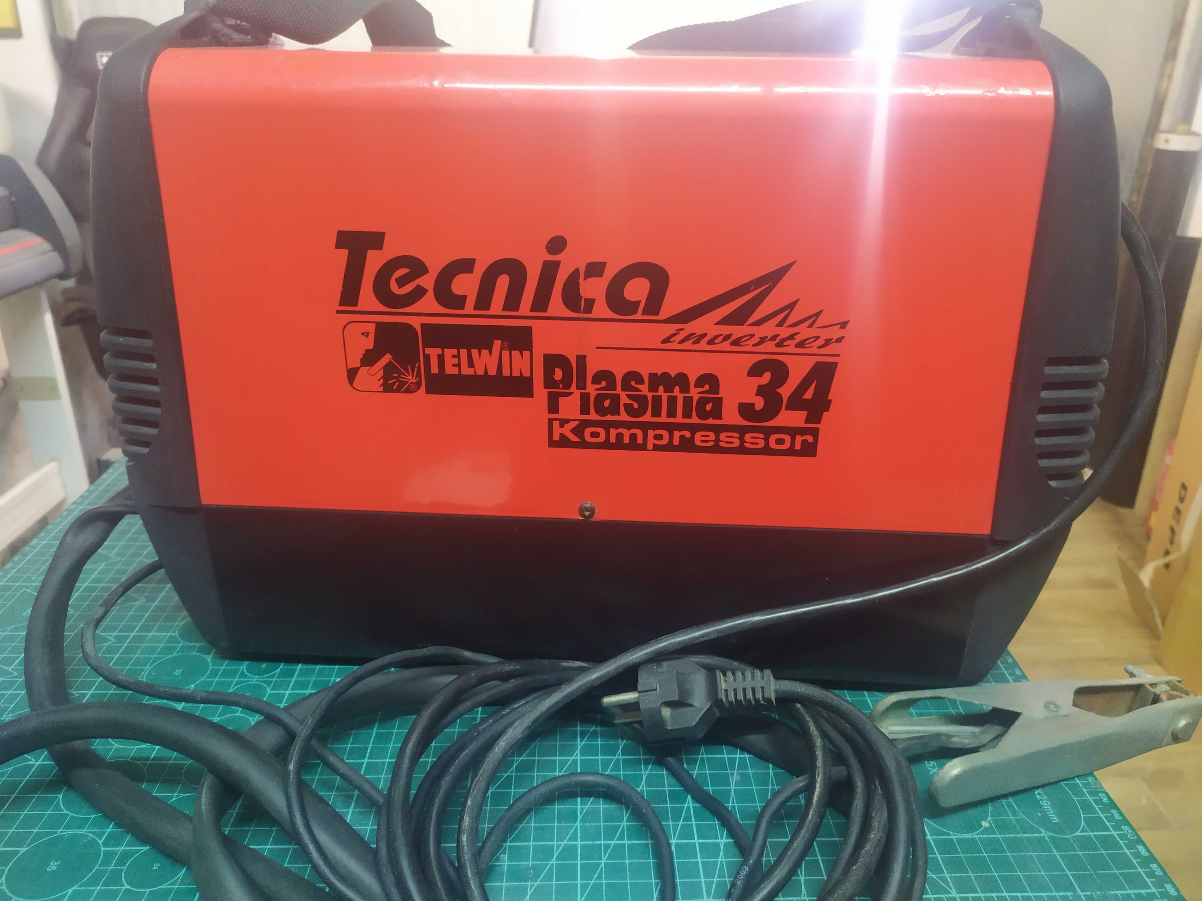 Plasma de Corte telwin tecnica 34 kompressor