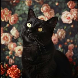 Miła czarna koteczka szuka domku - LUKA