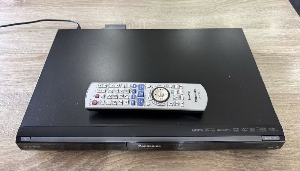 Panasonic DMR-EX72S #Nagrywarka DVD HDD #160 GB #DVB-S #USB #HDMI #DV