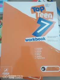 Livro de fichas inglês top teen workbook 7o ano