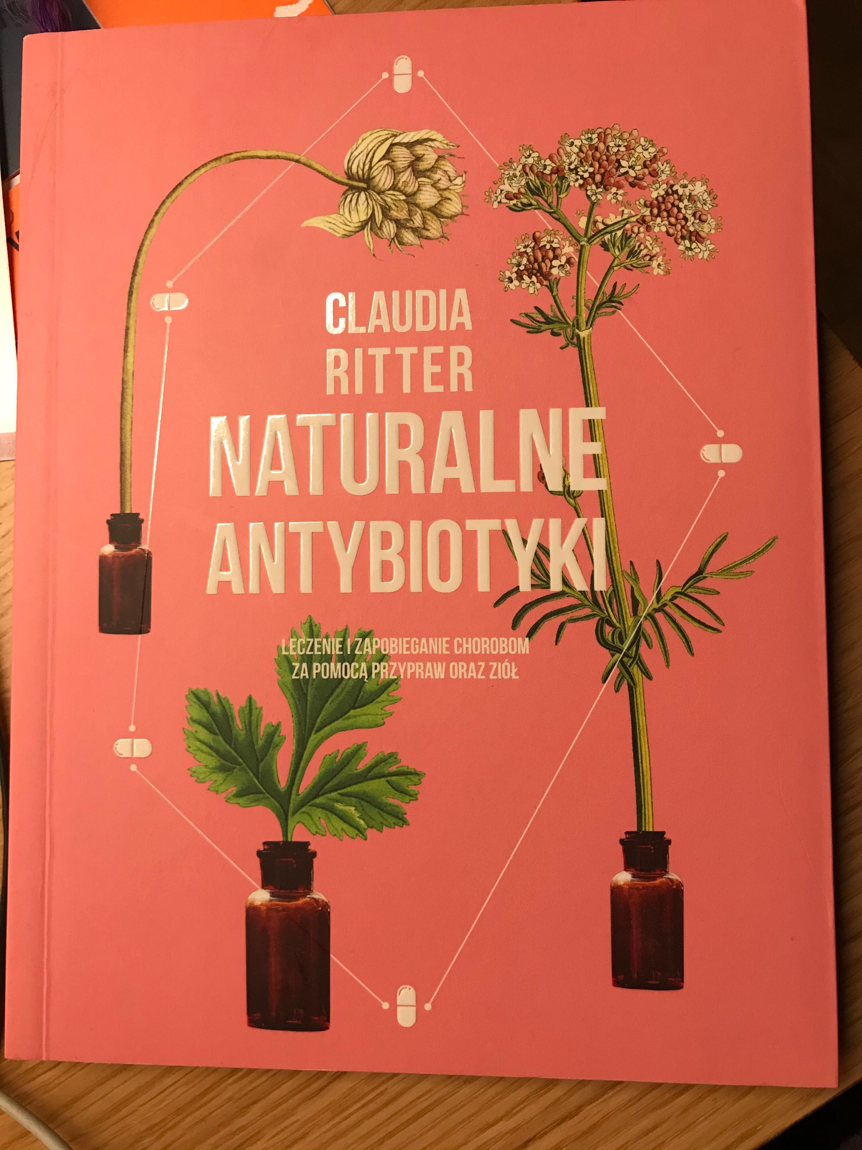 Książka Naturalne antybiotyki Claudia Ritter WAWA