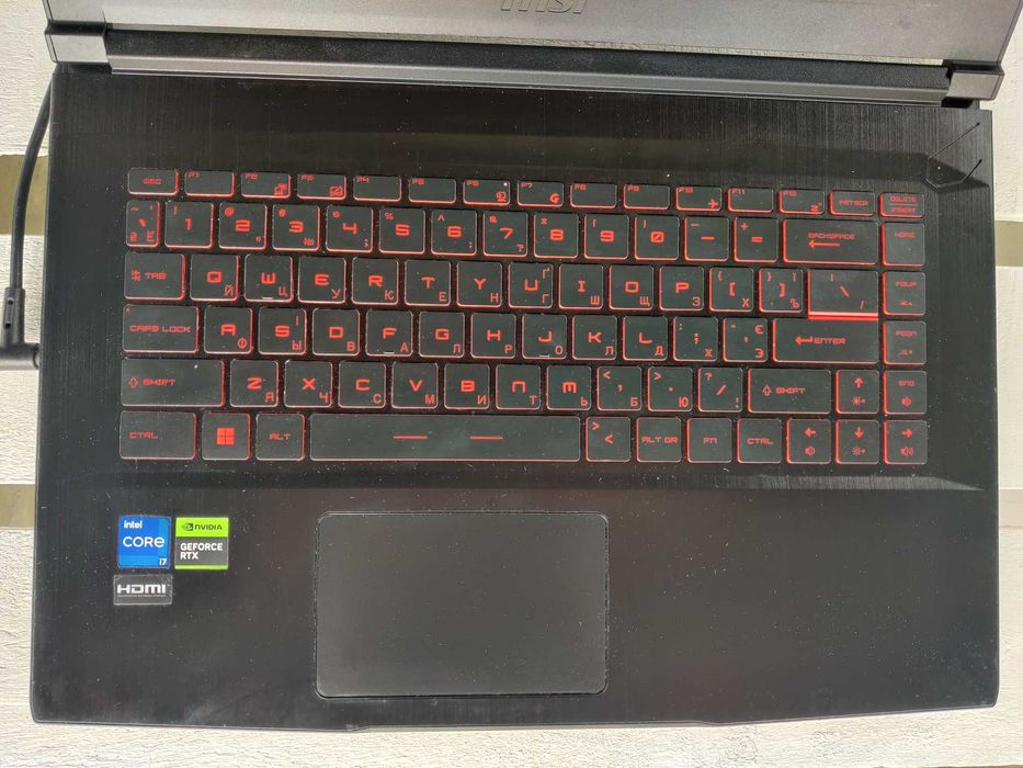 Ігровий ноутбук MSI Thin GF63 MS-16R8