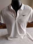 Nike polo Biała rozmiar S długość 70 szerokość 100
