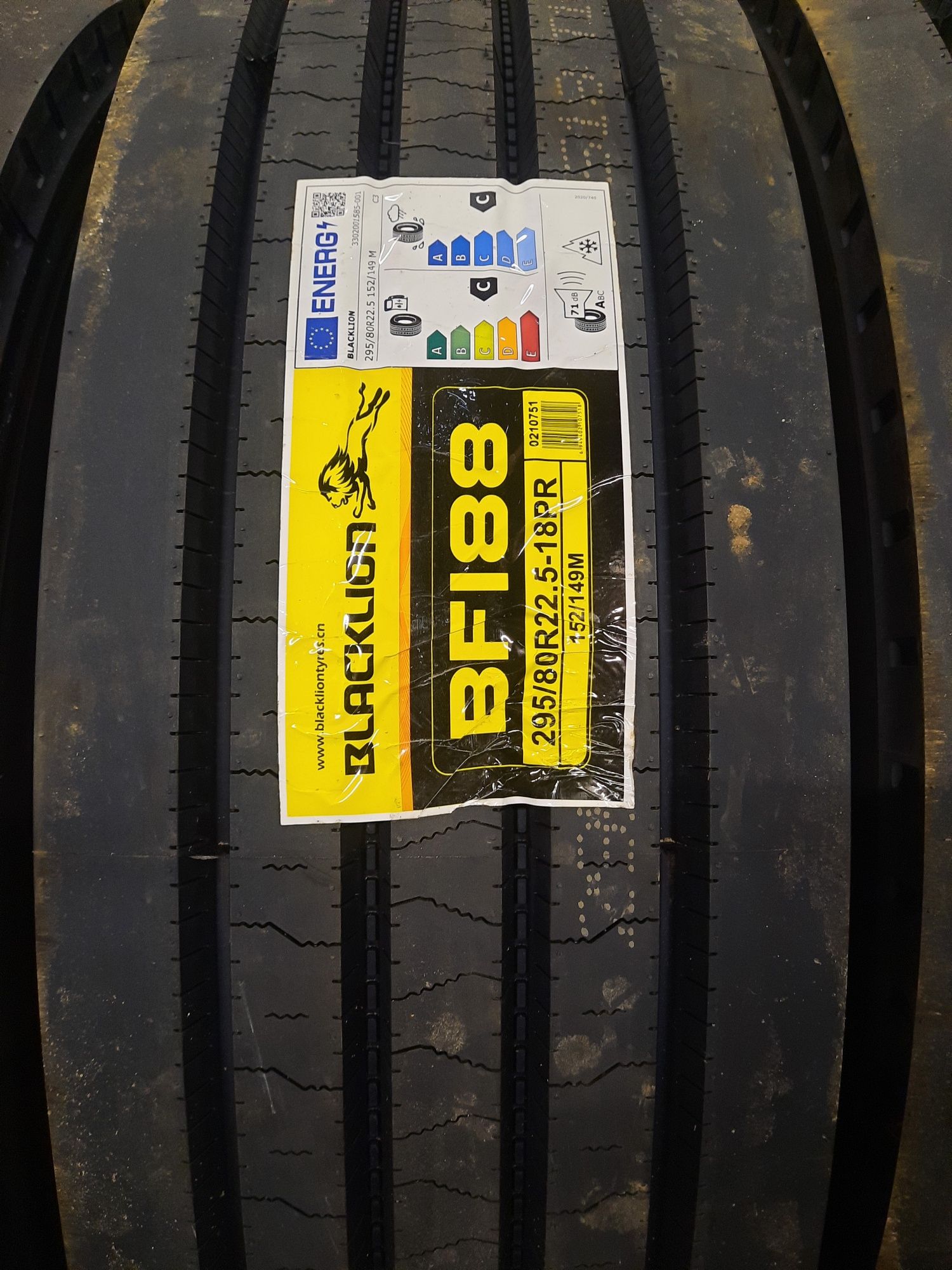 Nowe opony 295/80 R22.5 Blacklion BF188 Prowadząca