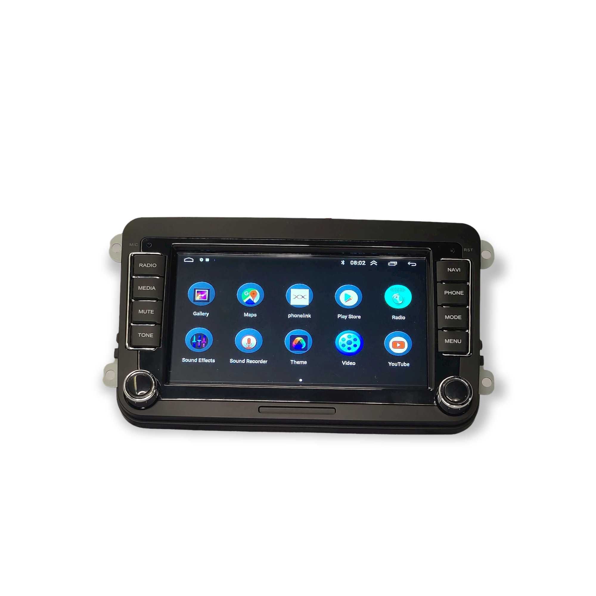 Rádio Volkswagen VW SEAT SKODA - Android 2 DIN GPS WIFI OBD Bluetooth