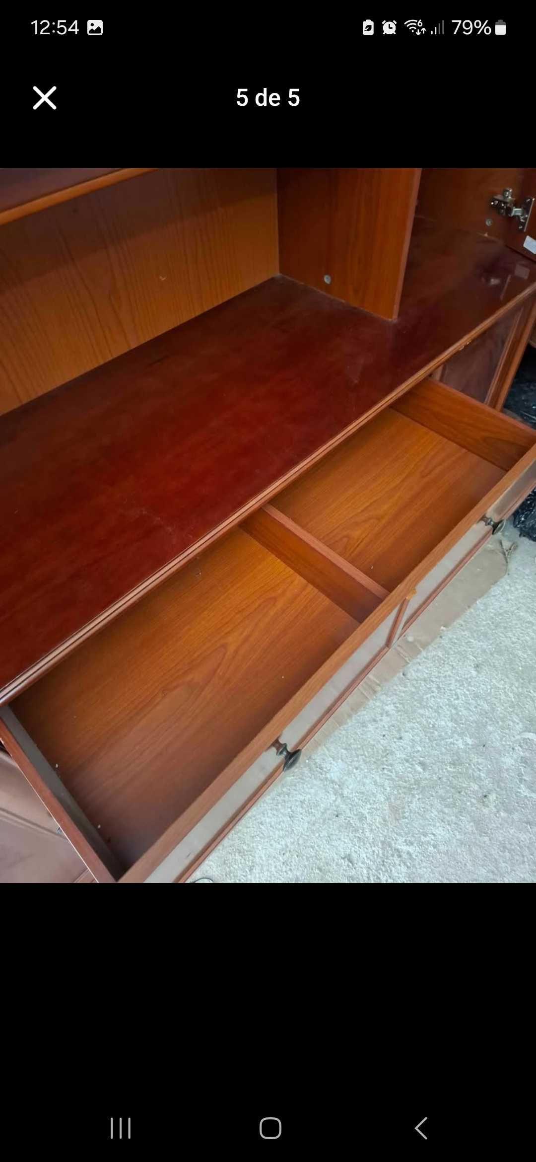 Movel de sala castanho