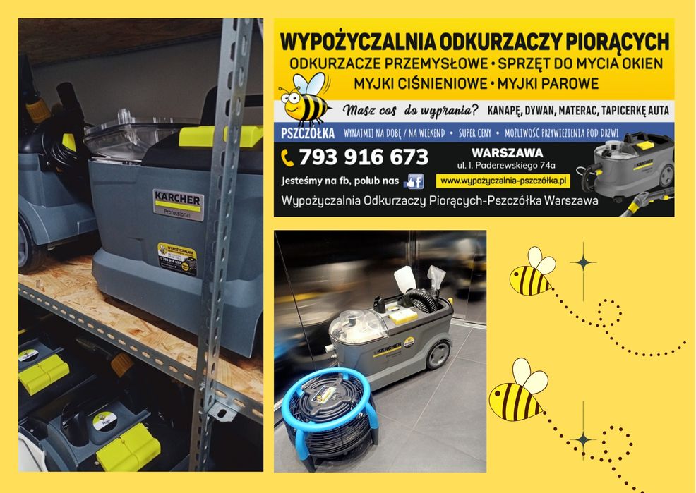 Wynajem profesjonalnego ozonatora 40gram/h /ozonowanie Warszawa