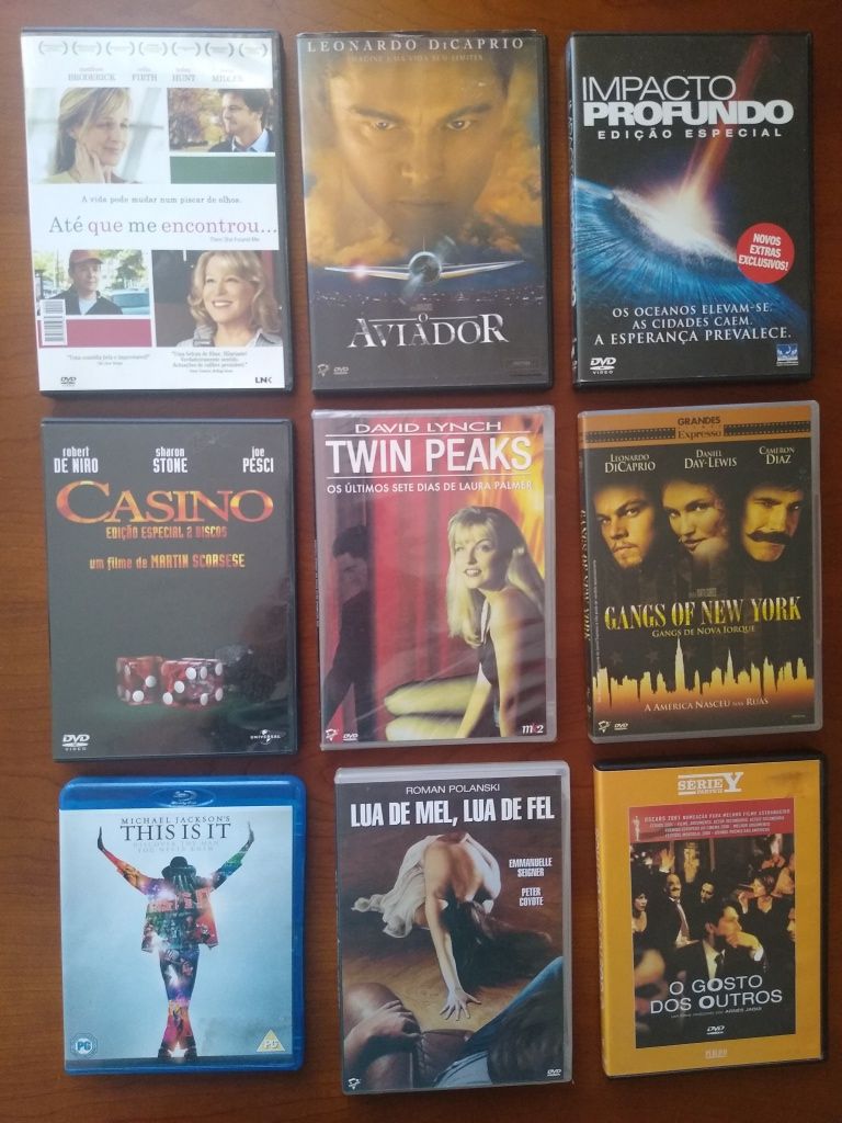 DVDs diversos clássicos