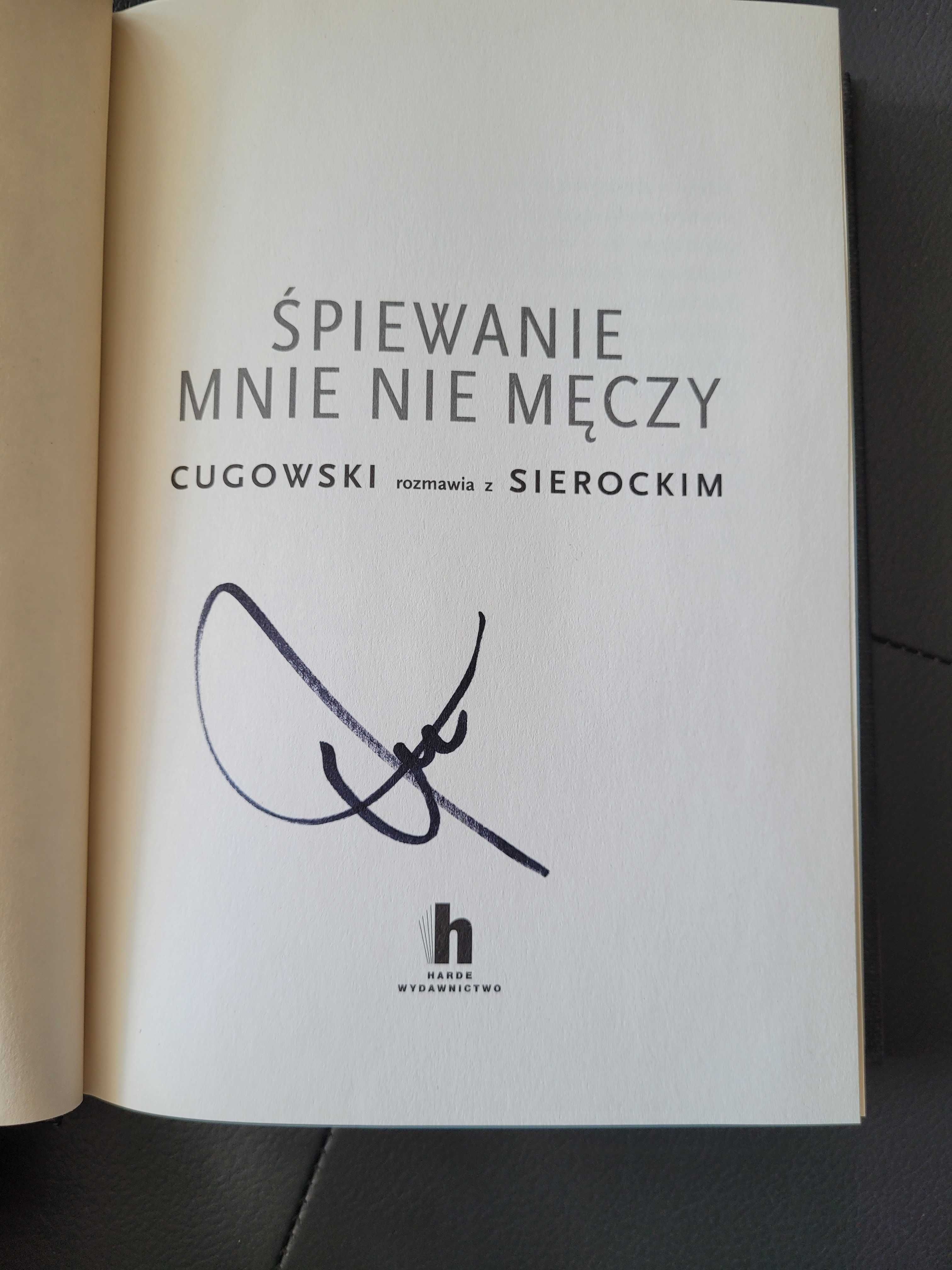 Krzysztof Cugowski książka z autografem!