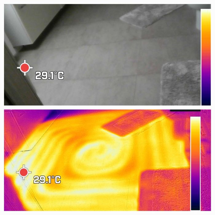 Поиск протечки воды тепловизором, акустикою, влагомером, газом