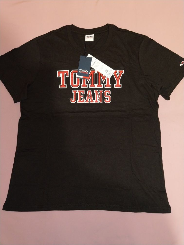 T-shirt męski Tommy Jeans(Tommy Hilfiger).Roz.XL,L.