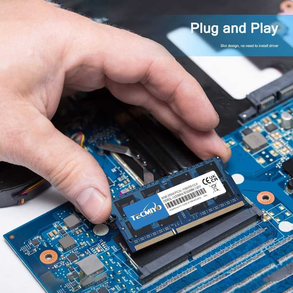 Pamięć Ram 2 x 8G TECMIYO PC3L-10600S DDR3/DDR3L