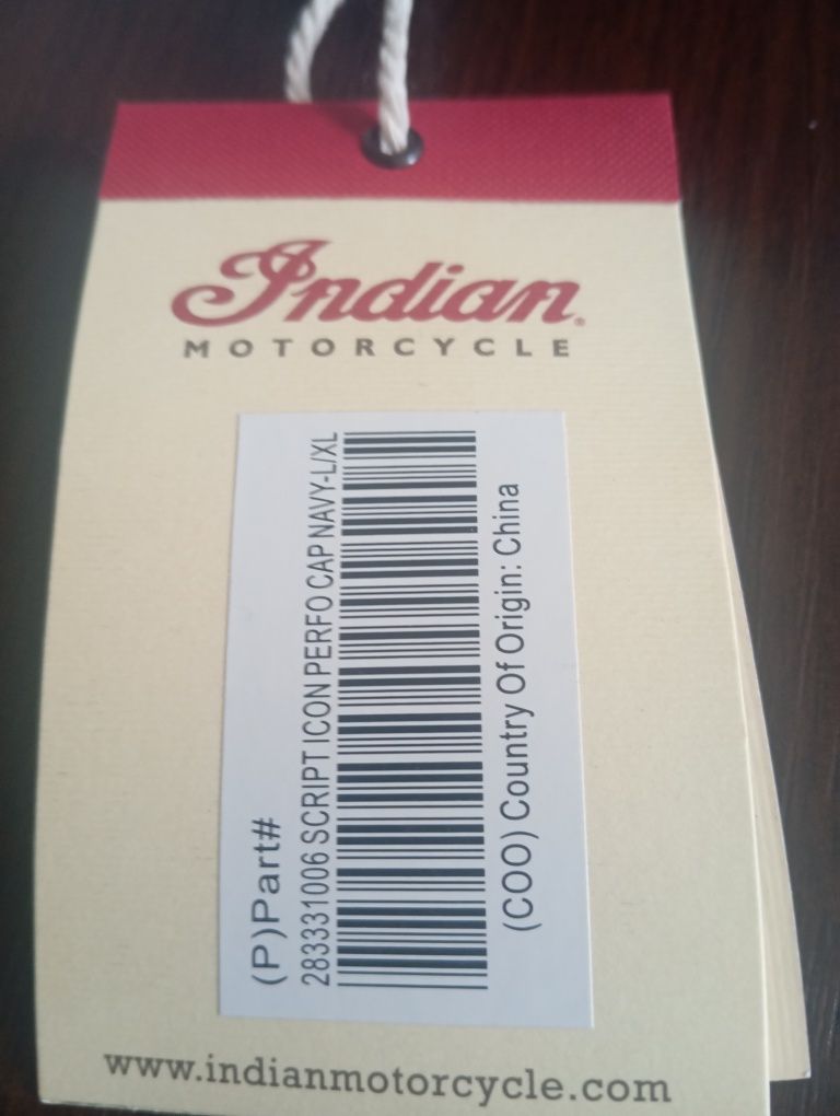 Czapka z daszkiem odzież Indian Motocycle dżokejka motocykl motor