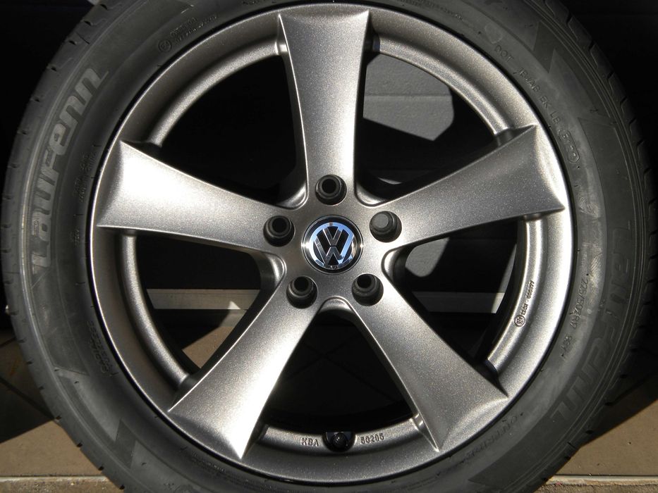 Nowe koła letnie 17 5x112 Vw Sharan II Dezent + 225/50r17 Laufenn