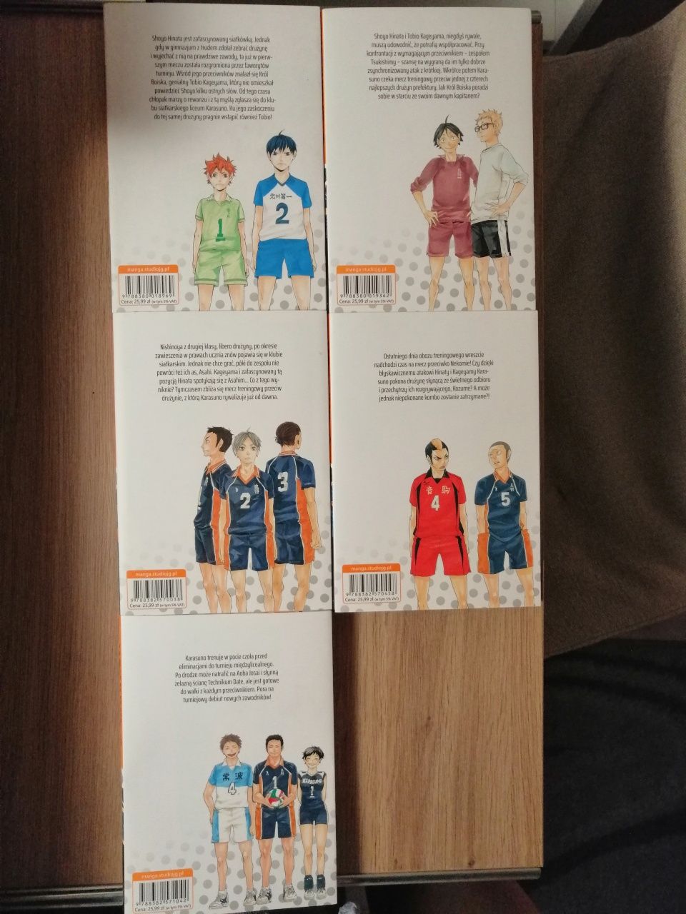 Haikyu!! Manga Tom 1-5