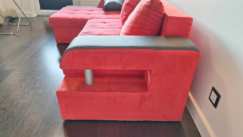 Narożnik wypoczynek 250x150 - rozkładany, z funkcją spania