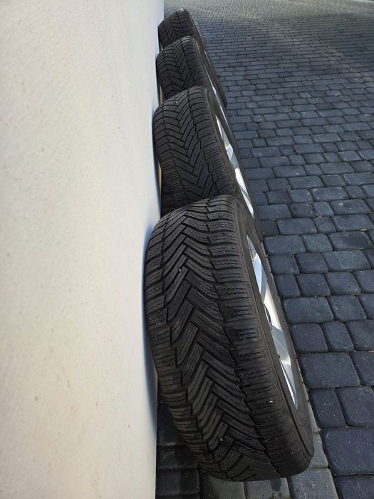 Koła alufelgi z oponami zimowymi Michelin Alpin 215/60R16 VW Sharan 7N