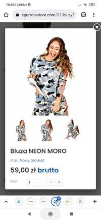 Bluza moro Egurrola