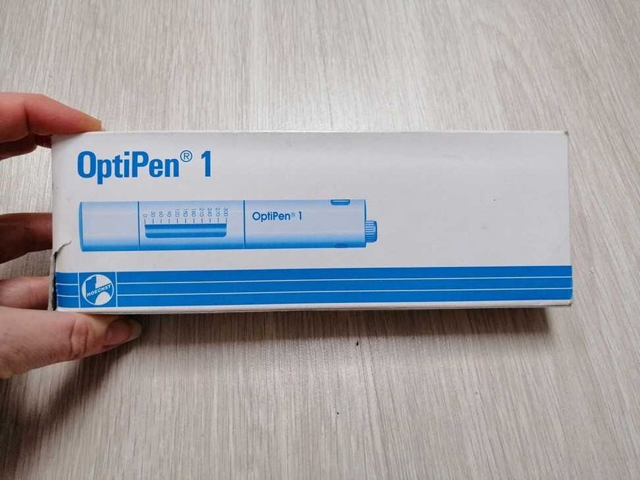 OptiPen 1 wstrzykiwacz insuliny cukrzyca cukier. Pen do insuliny.