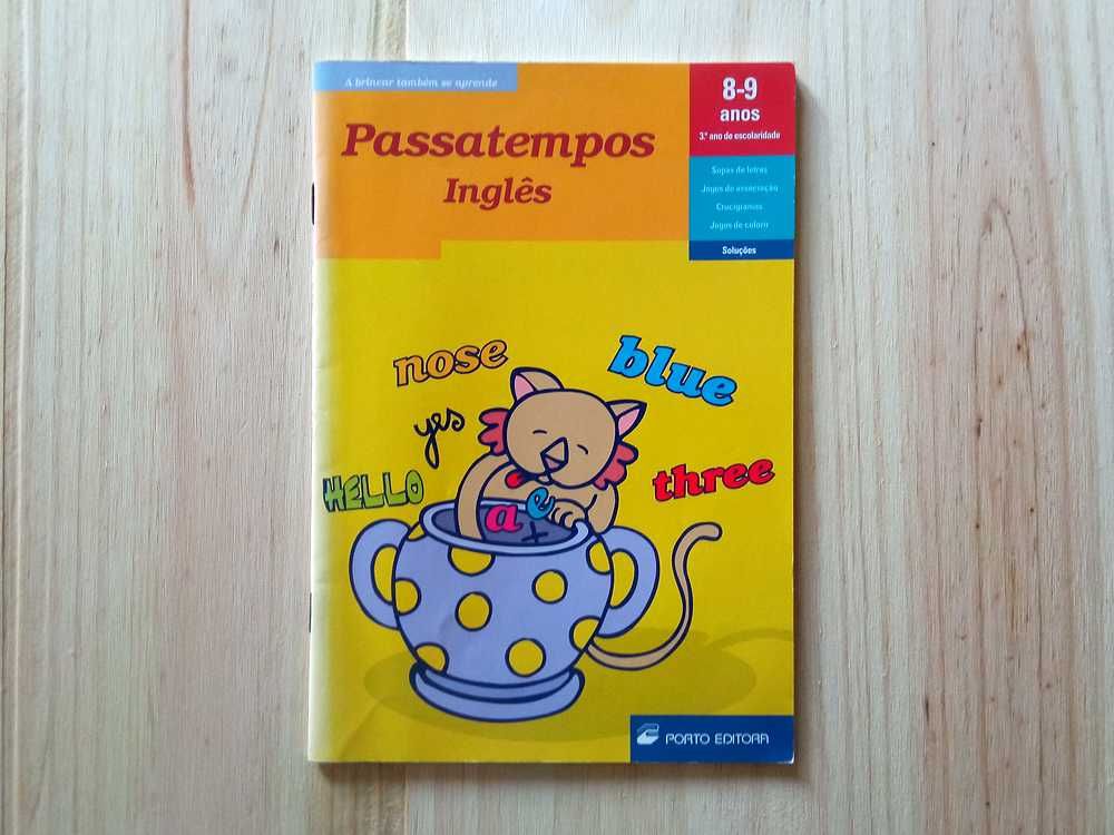 Livro Passatempos Inglês - 8-9 Anos