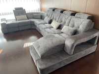 Sofa de canto com chaiselong