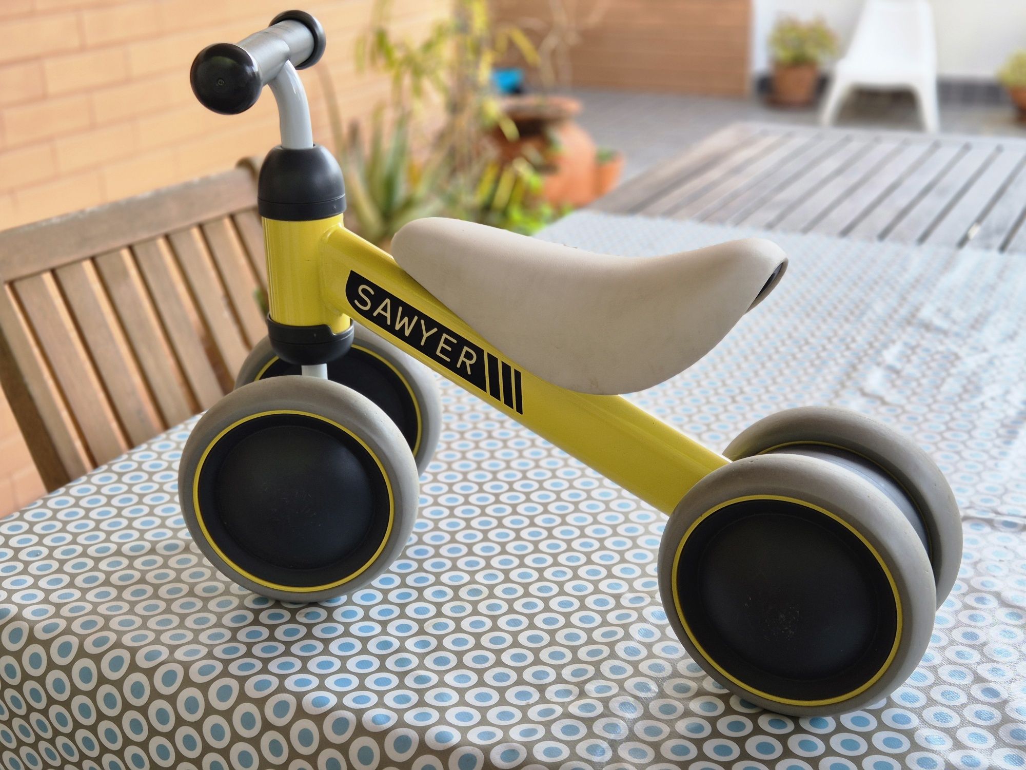 Mini bicicleta iniciação infantil