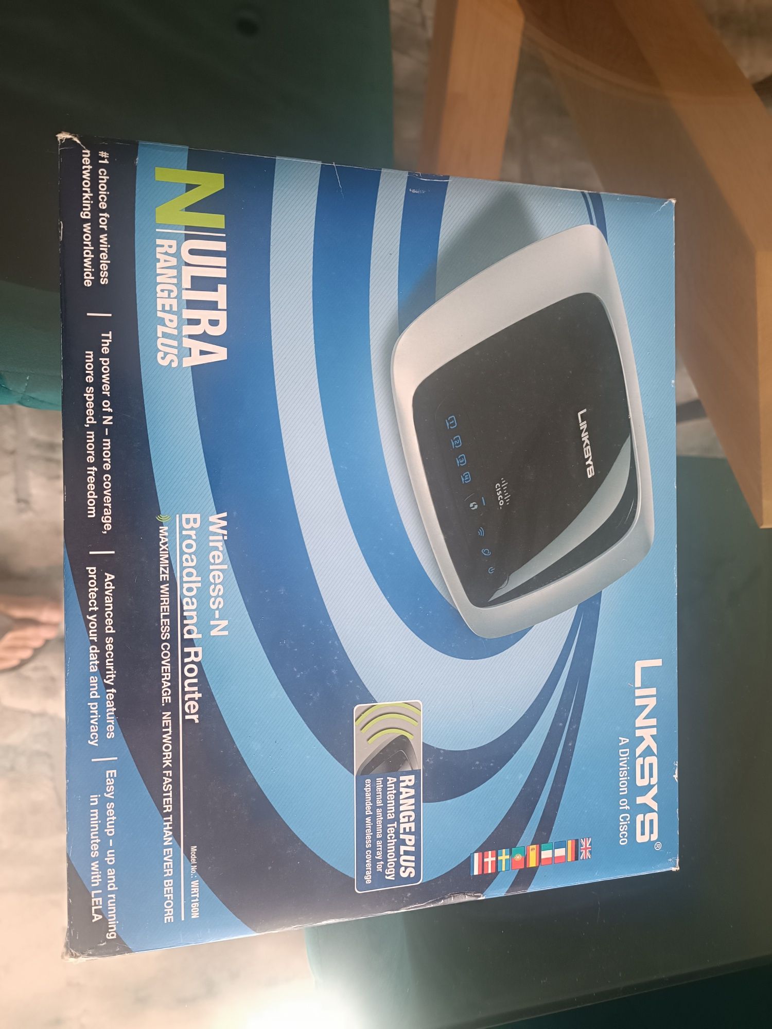 Router Linksys [ Nunca usado ]