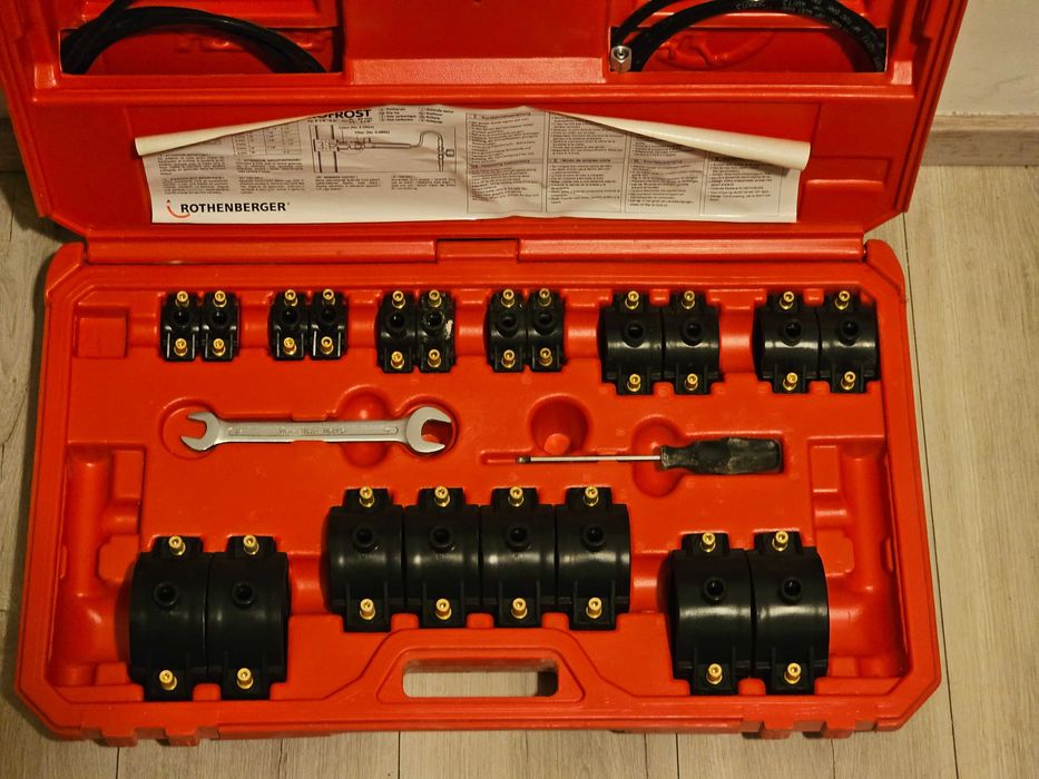 Zamrażarka do rur Rothenberger Rofrost suchy-lód do 2"