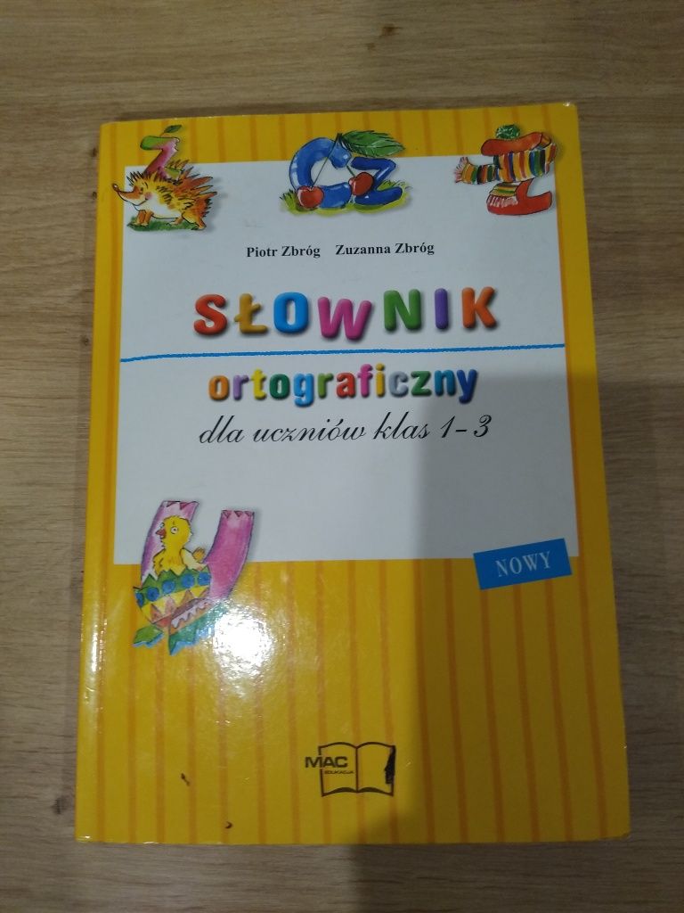 Słownik ortograficzny dla klas I-III