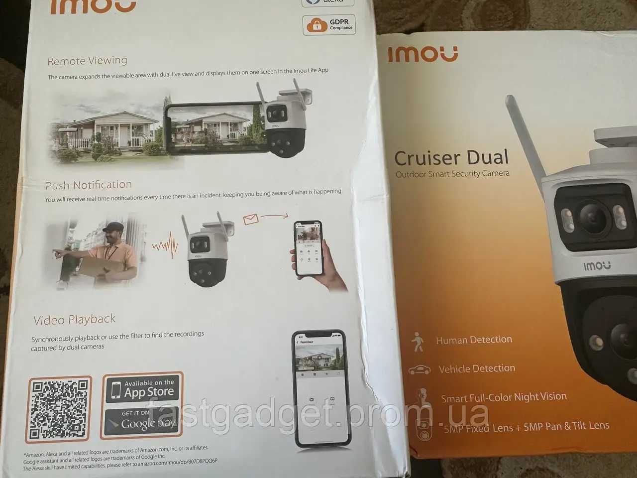 Камера відеонагляду IMOU Cruiser Dual 10 MP (3.6мм)   IPC-S7XP-10M0WED