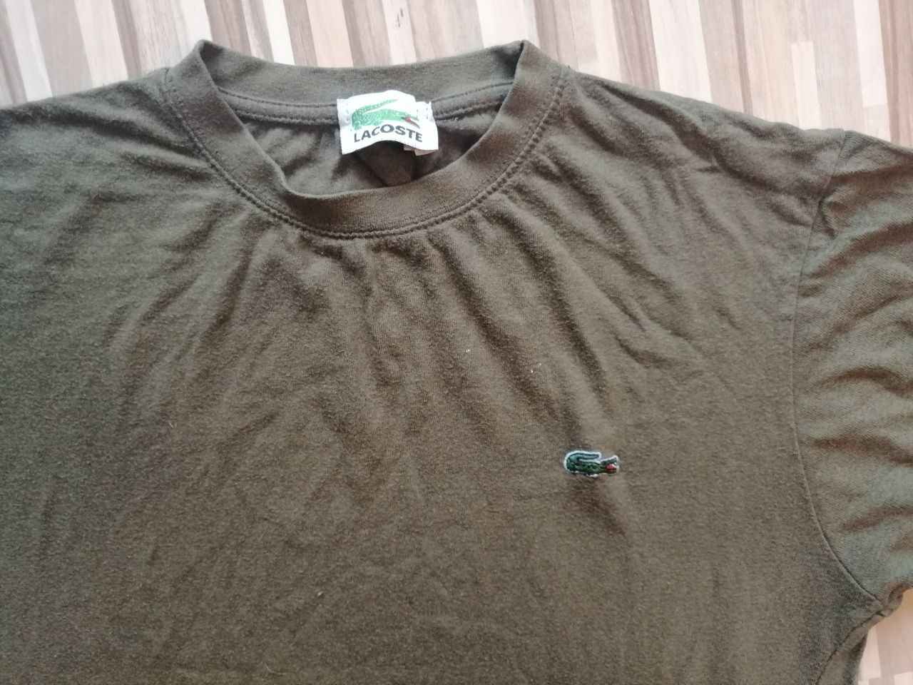 T-shirt Lacoste khaki