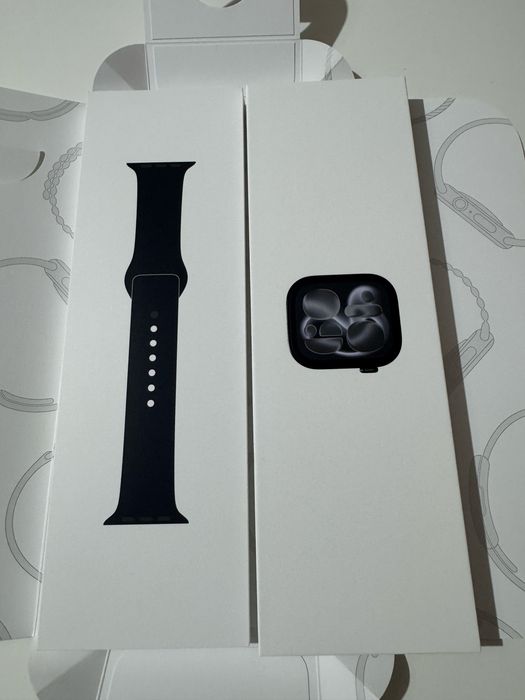 Apple watch s11 gps 46 - M preto NOVO