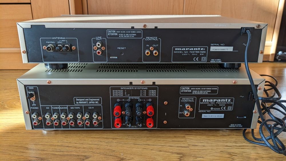 Продам підсилювач Marantz PM4400, стерео тюнер Marantz ST59.