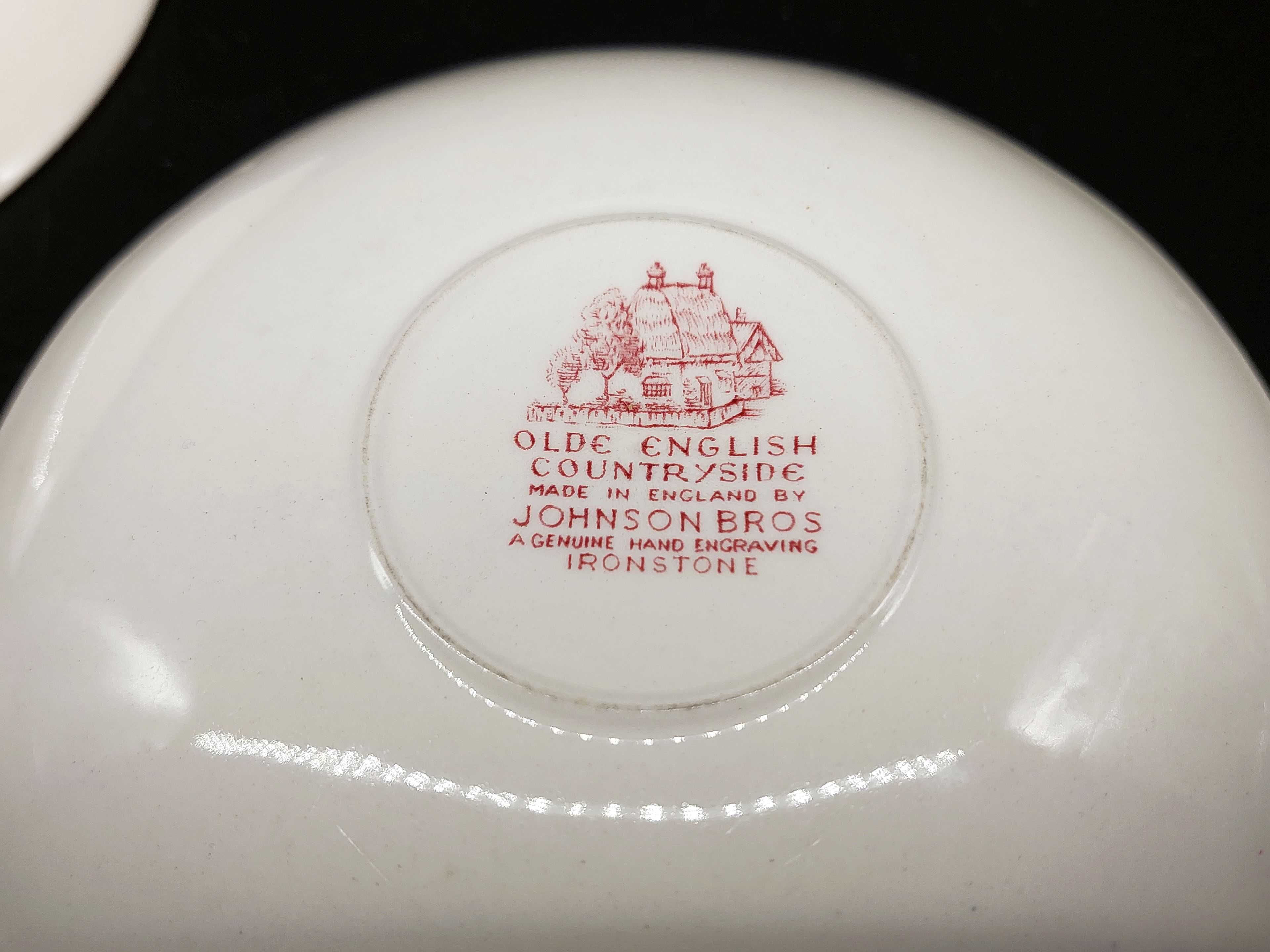 Porcelana angielska podstawek talerzyk kolekcje vintage