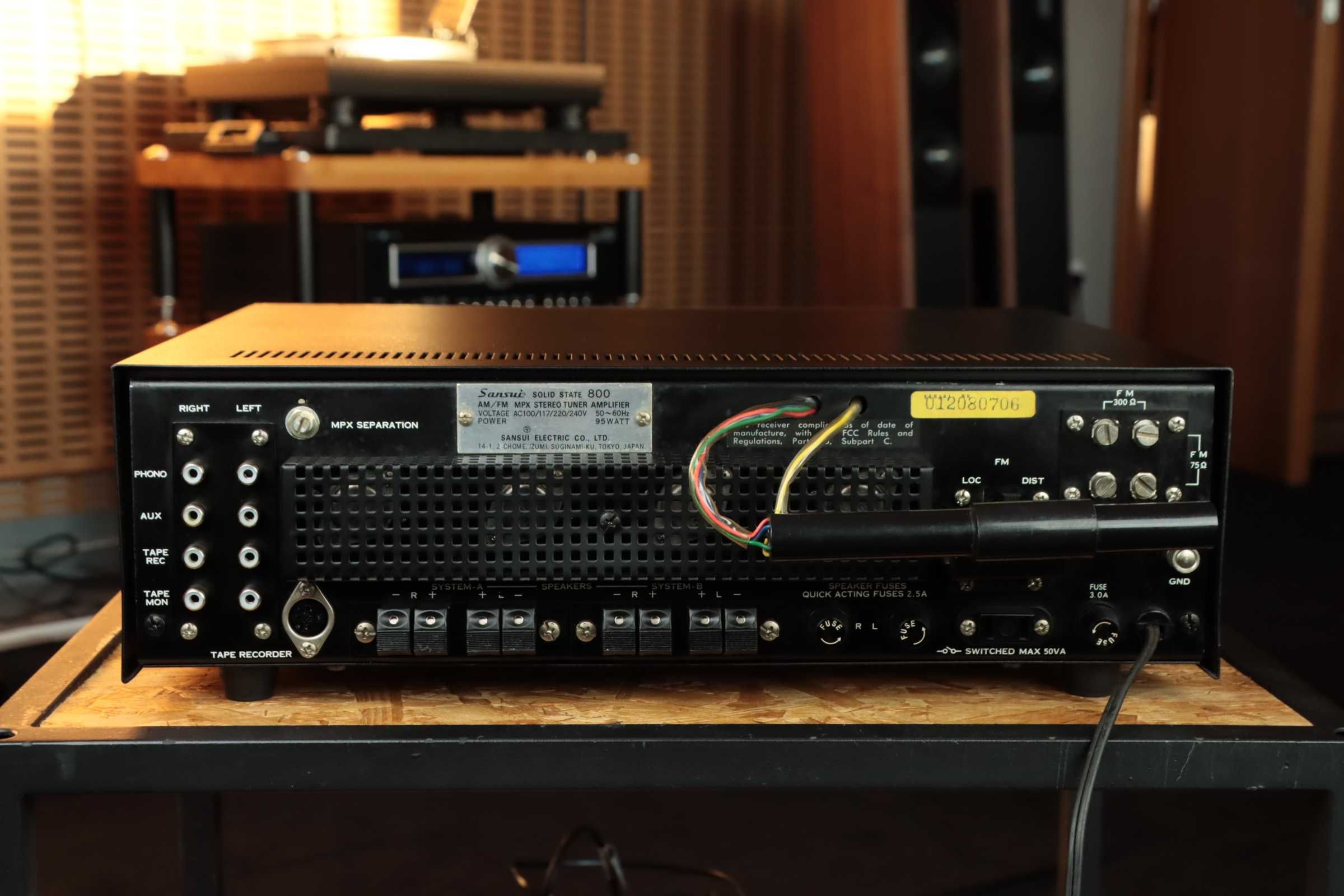 Amplificador Sansui - Solid State 800