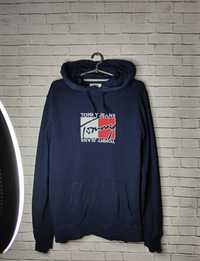 Худи Tommy Hilfiger biglogo vintage Томми Хилфигер ЗИП худи кофта ориг