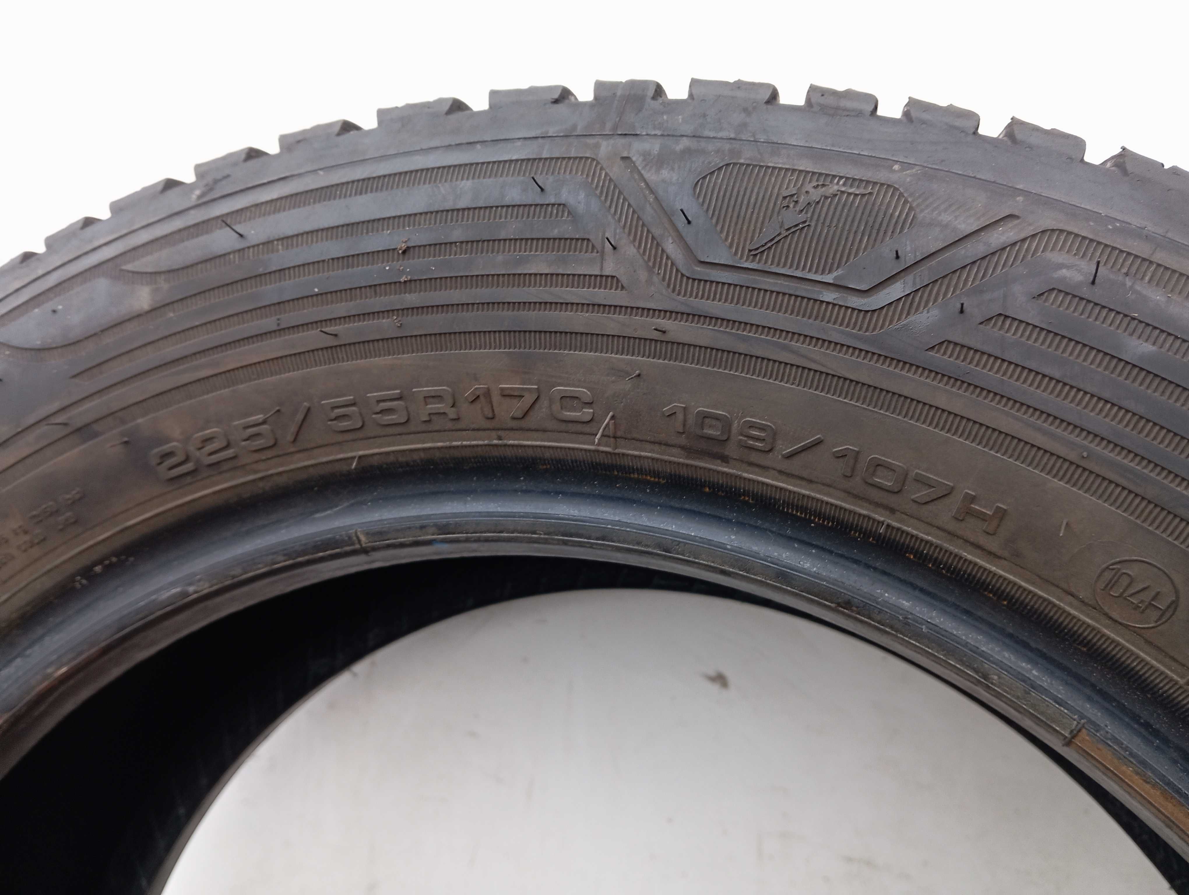 1x 225/55 R17C 109/107H Goodyear Vector 4seasons Cargo 2023r 6,6mm