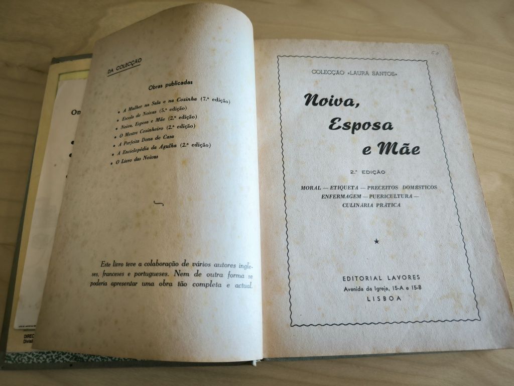 Livro Noiva, Esposa e Mãe