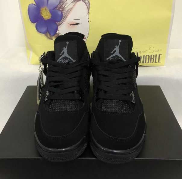 Nike air Jordan 4 Retro Black Eu 39