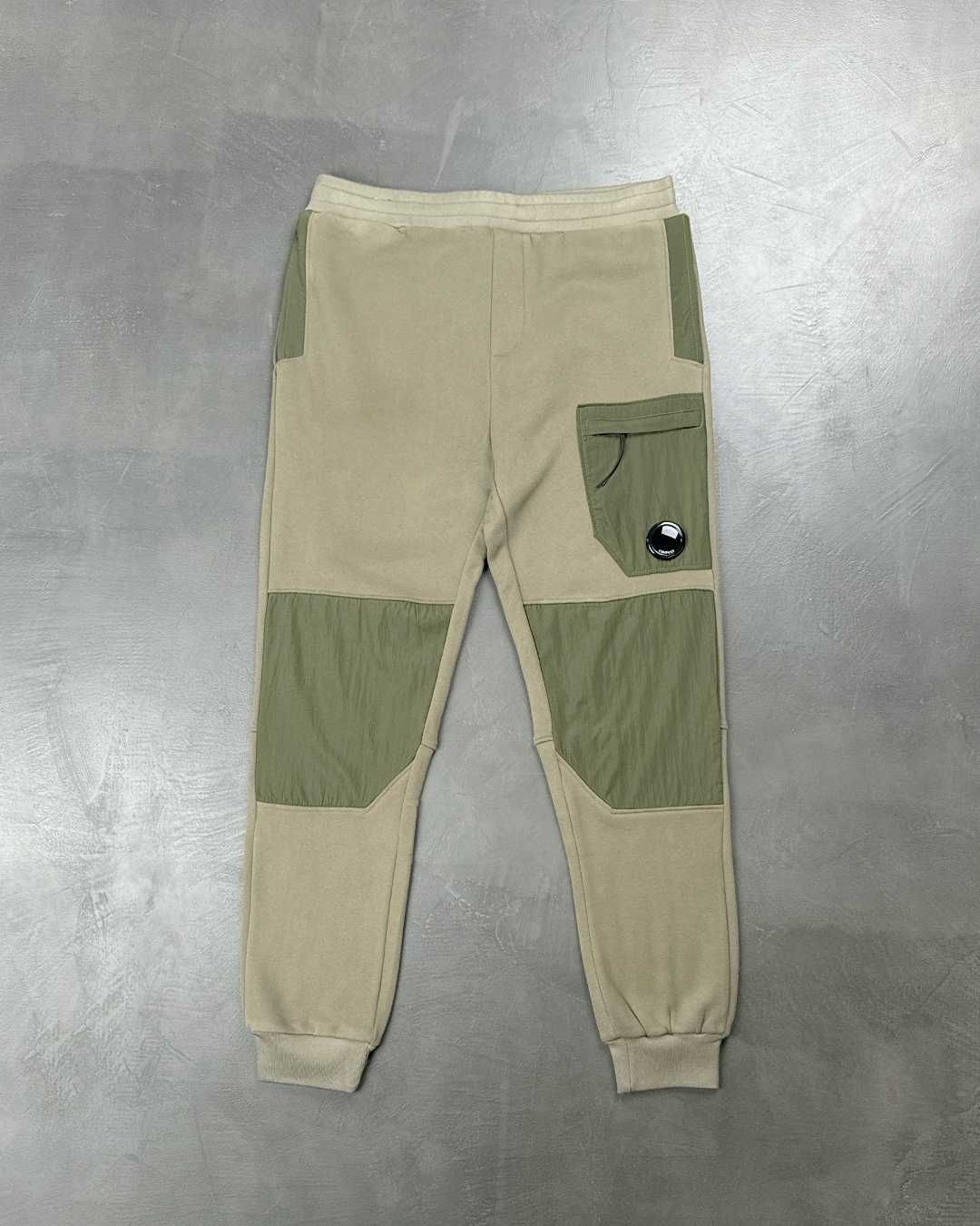 Штани C.P. Company Diagonal Fleece Mixed Utility Pants Khaki