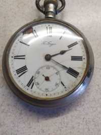 Корманные часы (старинные, серебро)