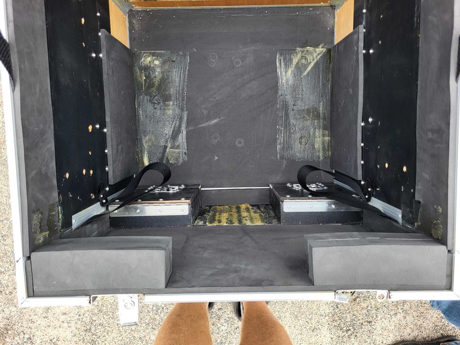 57x50x57 koła Case, flightcase kejs flight case