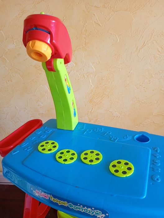 Столик Limo Toy Проектор для рисования, мелки, слайды, свет