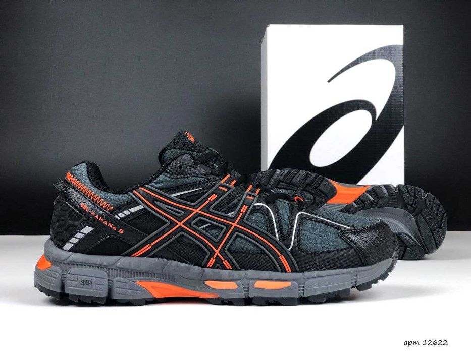 Asics Gel Kahana Gel Oyster Grey Gore Tex кросівки термо Асикс Гортекс