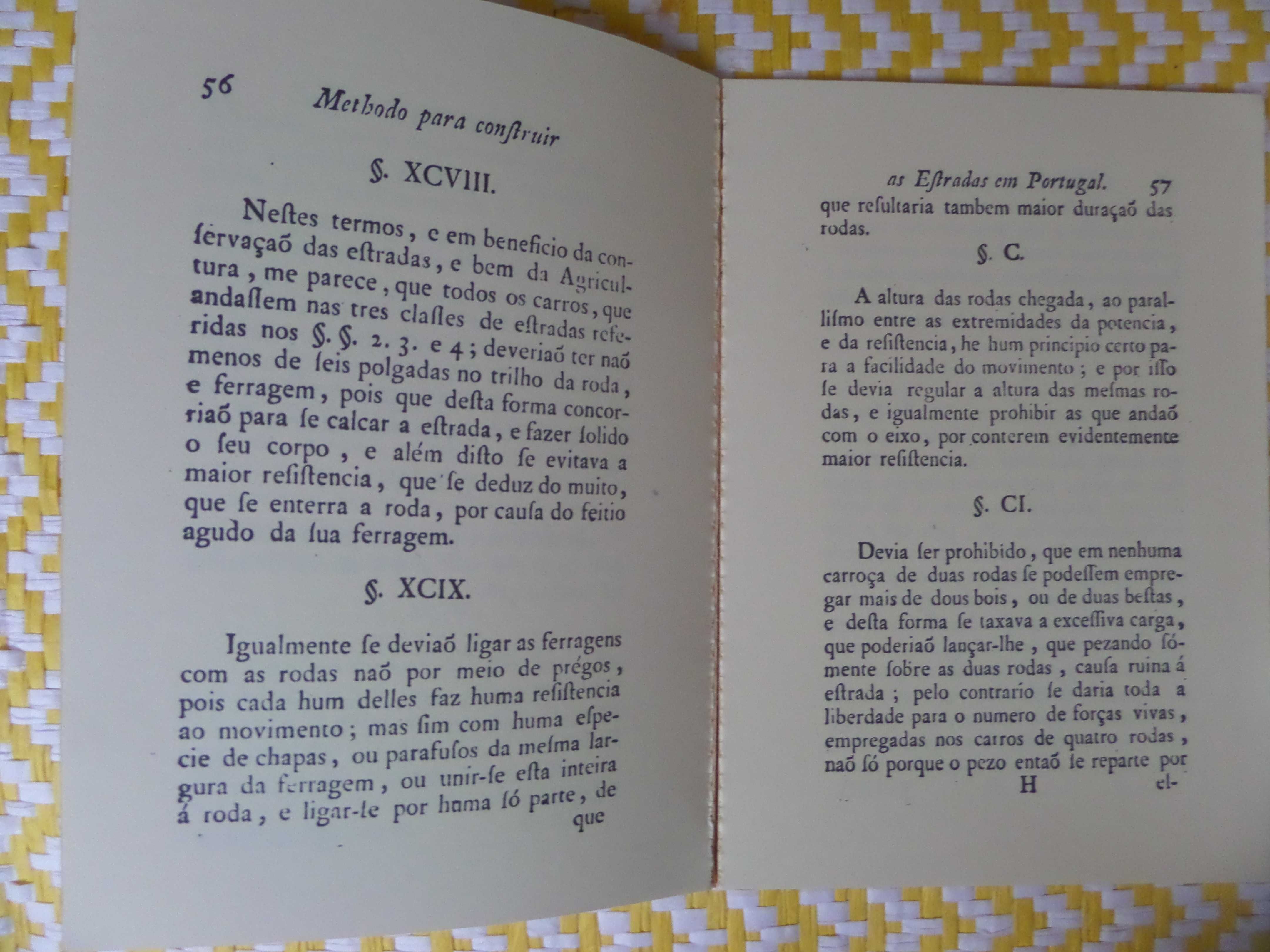 Methodo para Construir as Estradas em Portugal